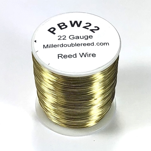 Wire, Zebra Wire™, brass, round, 18 gauge. Sold per 1/4 pound spool,  approximately 17 yards.